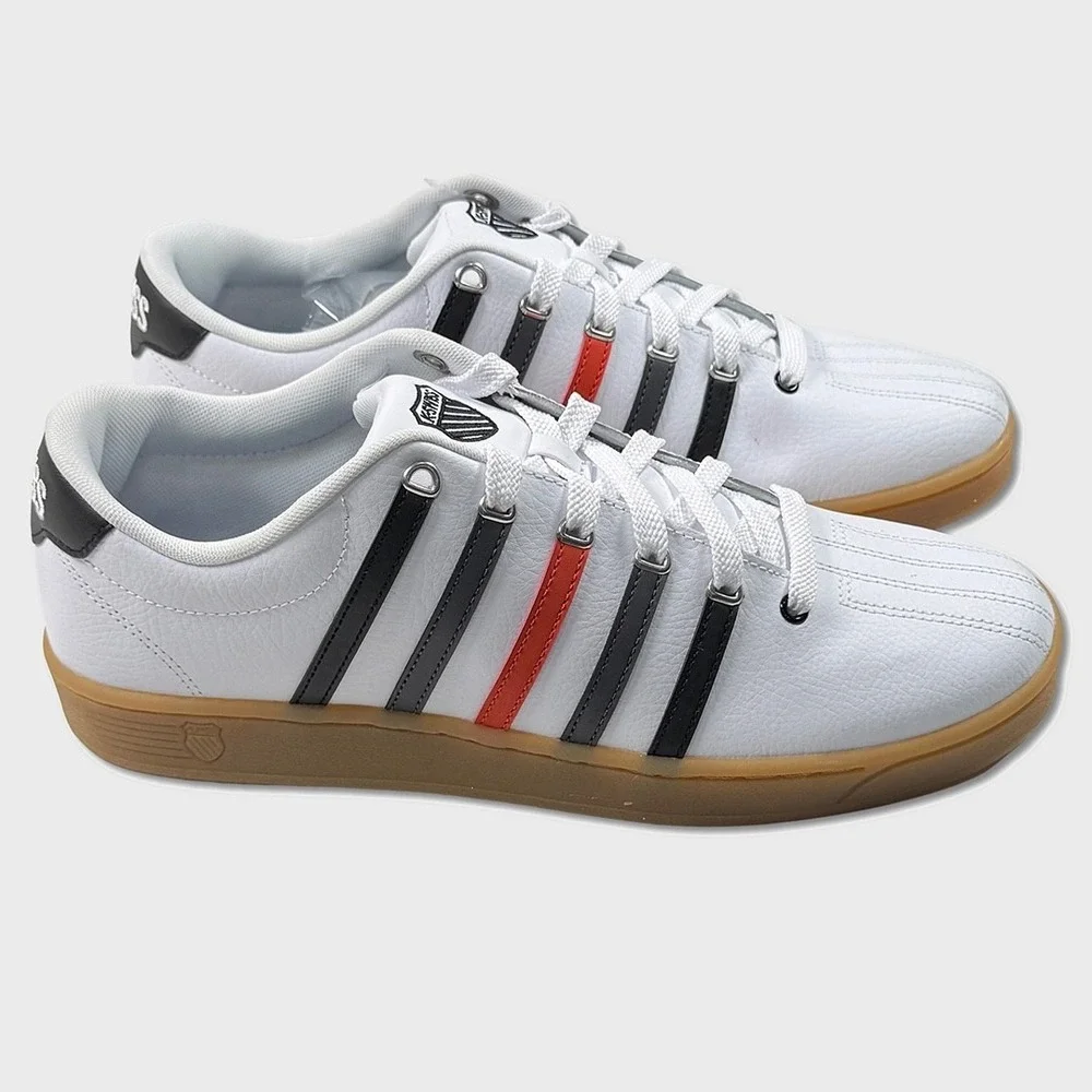 K-Swiss Court Pro II Shoes - NEW Mens Size 10.5 White / Multi - #49539-OF